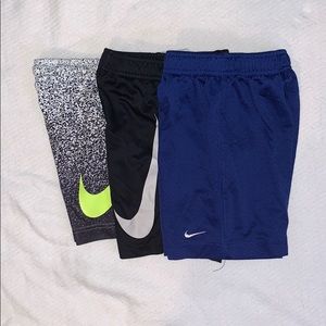 3 PACK NIKE KIDS SHORTS